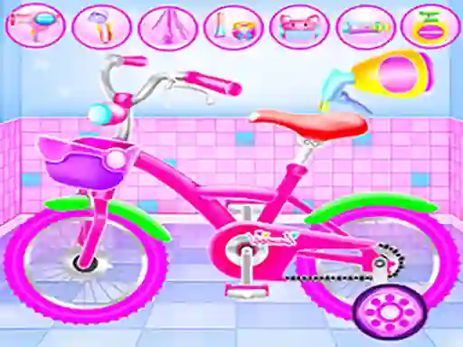 Permainan Girl Bike Fix & Washing Salon secara online