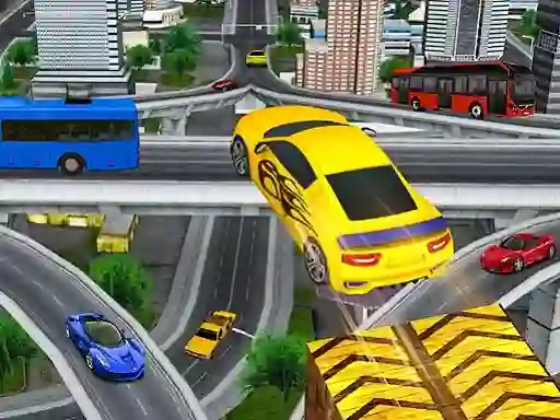 Permainan Crazy Car Impossible Stunt Challenge Game secara online