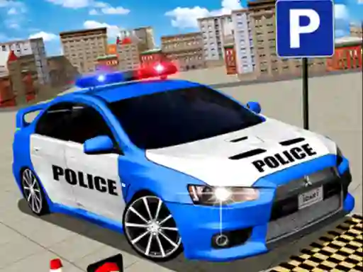Permainan Modern Police Car Parking 3D secara online