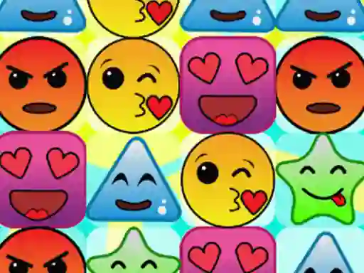 Permainan Emoji Match 3 secara online