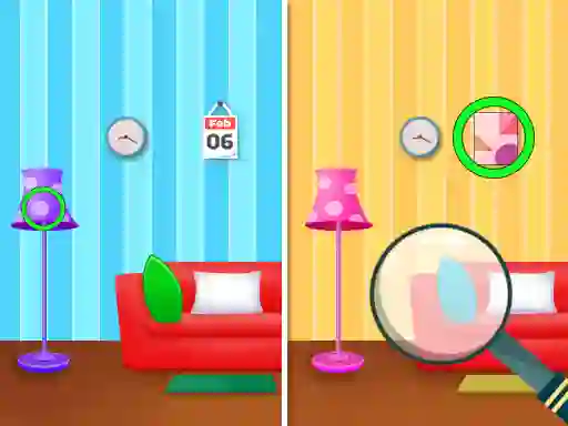 Permainan Find The Difference secara online