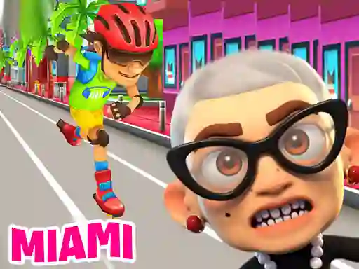Permainan Angry Gran Miami secara online