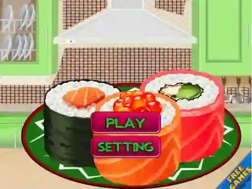 Permainan Sushi Roll 3D Cool secara online