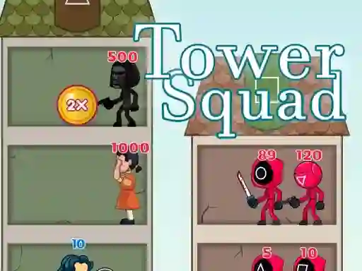Permainan Tower Squad secara online