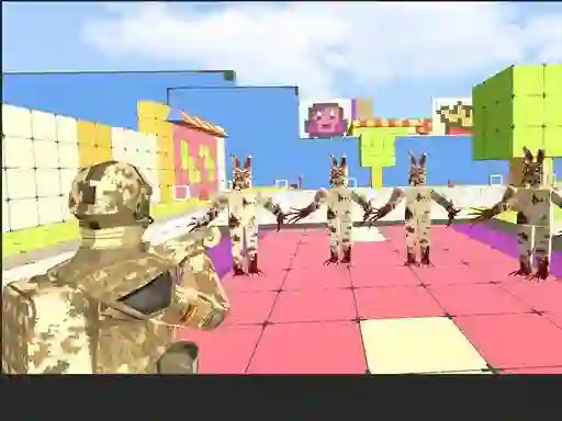 Permainan Zombie Invade secara online