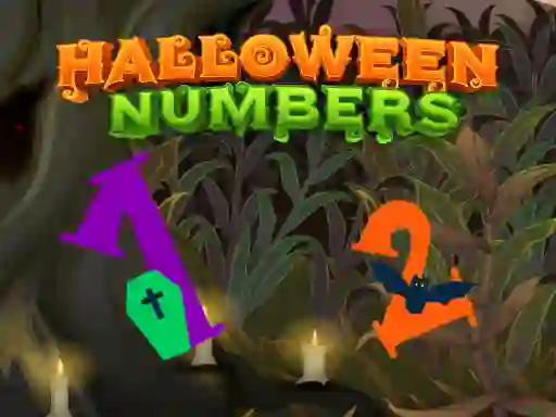 Permainan Halloween Numbers secara online
