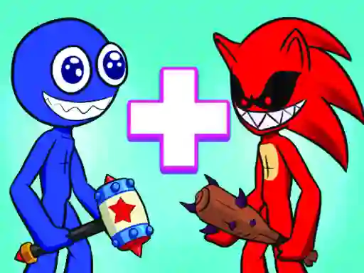 Permainan Merge Rainbow Friends secara online