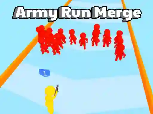 Permainan Army Run Merge secara online