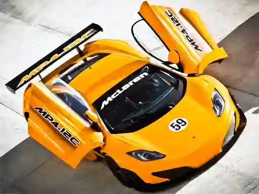 Permainan McLaren GT3 Puzzle secara online