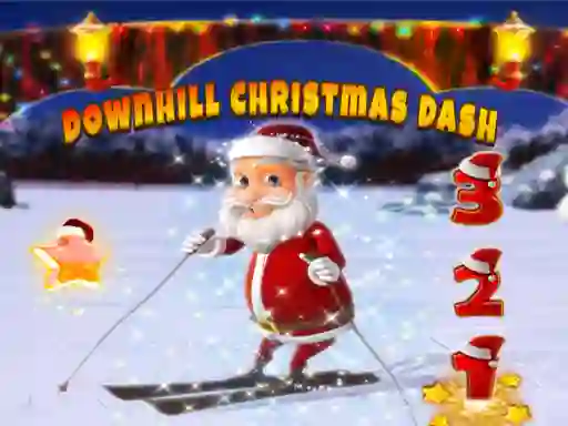 Permainan Downhill Christmas Dash secara online