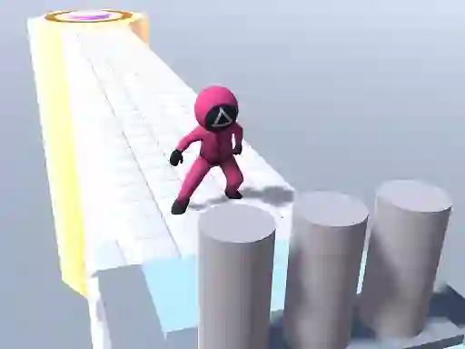Permainan Squid Gamer Runner Obstacle secara online