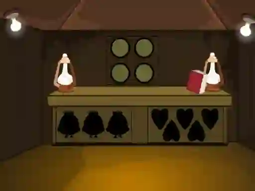 Permainan Dark Forest Escape secara online