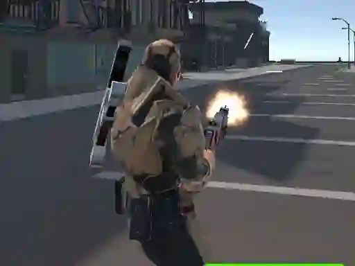 Permainan Multiplayer Team Death Match secara online