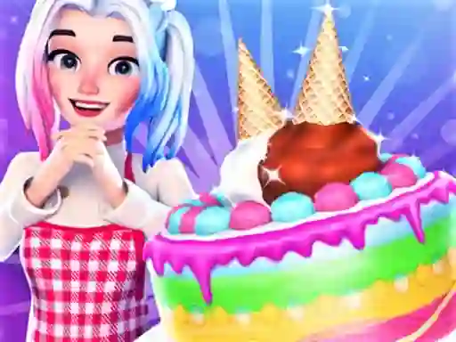 Permainan Cute Doll Cooking Cakes secara online