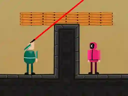 Permainan Squid Game Bullet 2D secara online