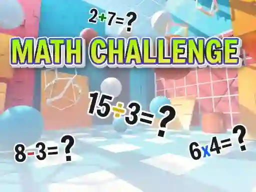 Permainan Math challenge secara online