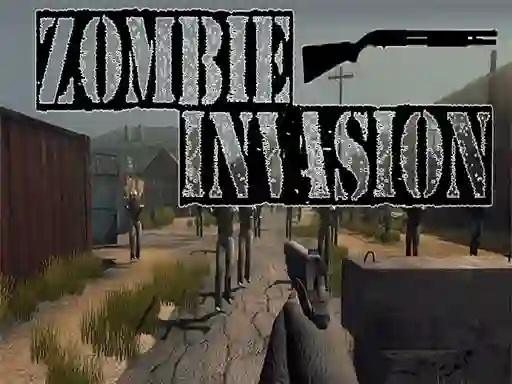 Permainan Zombie Invasion secara online
