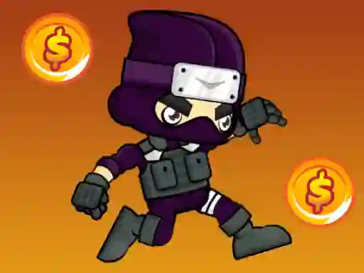 Permainan Ninja Escape 2D secara online