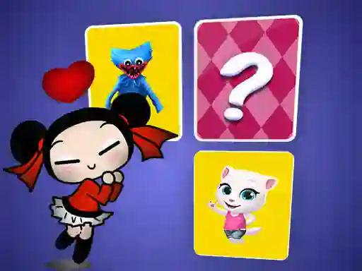 Permainan Pucca Memory Card Match secara online