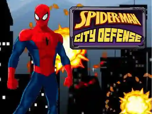 Permainan Spiderman City Defense secara online