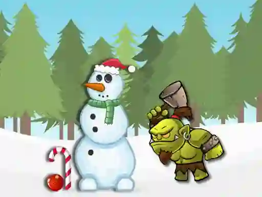 Permainan Running On Christmas secara online