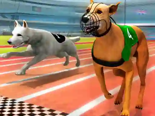 Permainan Dogs 3D Races secara online