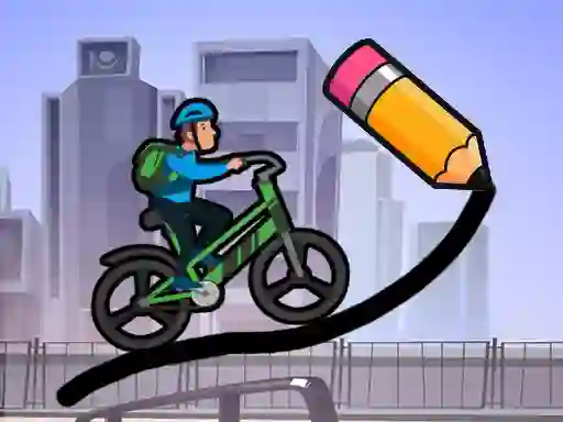 Permainan Draw The Bike Bridge secara online