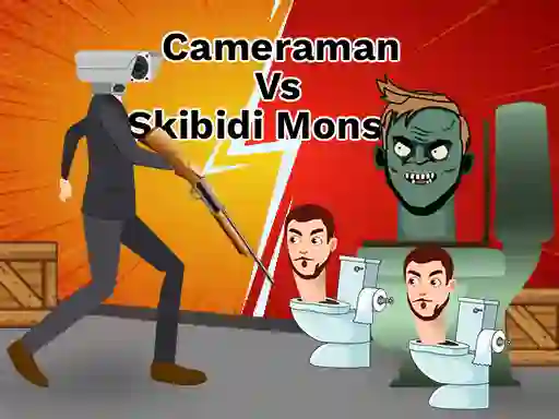 Permainan Cameraman vs Skibidi Monster: Fun Battle secara online