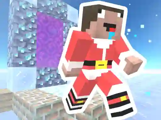 Permainan Noob Steve Christmas secara online