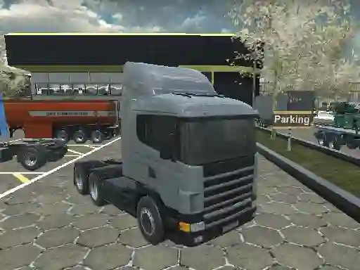Permainan American 18 Wheeler Truck Sim secara online