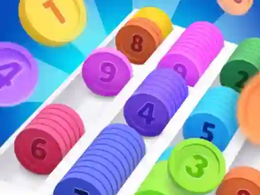 Permainan Coin Sort Puzzle secara online