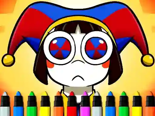 Permainan Digital Circus Coloring Adventure secara online