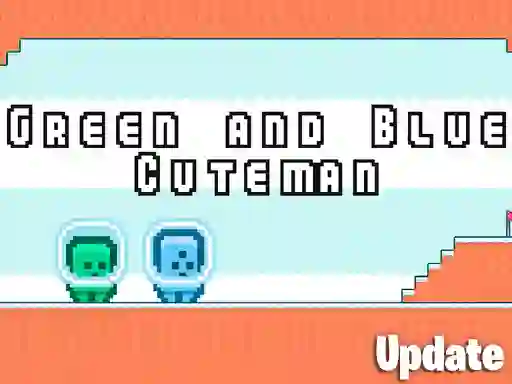 Permainan Green and Blue Cuteman secara online