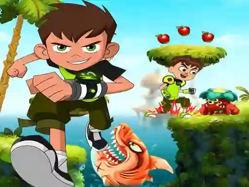 Permainan Ben 10 Super Run Fast secara online