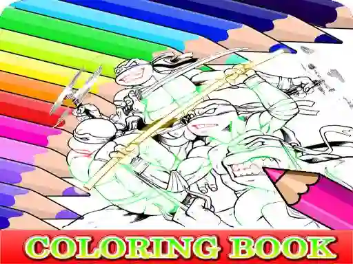 Permainan Coloring Book for Ninja Turtle secara online