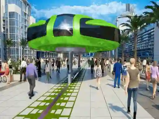 Permainan Gyroscopic Elevated Bus Simulator Public Transport secara online