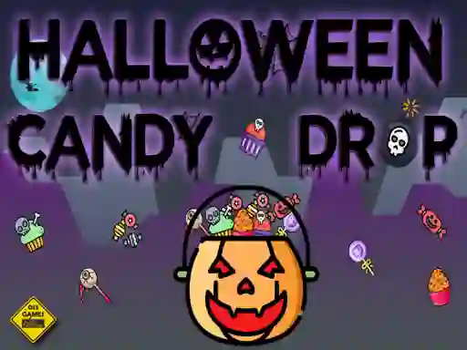 Permainan Halloween Candy Drop secara online