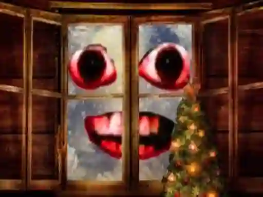 Permainan New Year: Santa Claus outside the window secara online