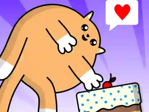 Permainan Cats Love Cake secara online