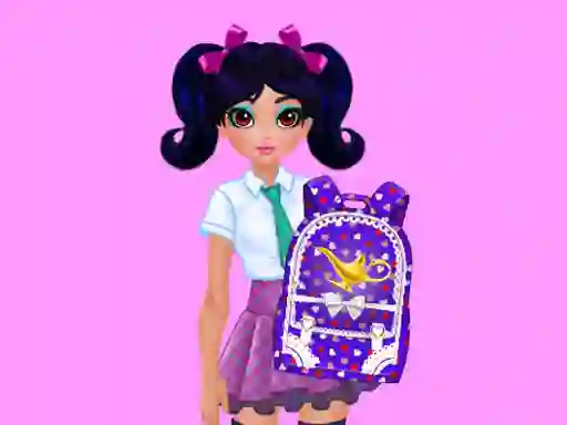 Permainan Jasmine and Elsa School Bag Design Contest secara online