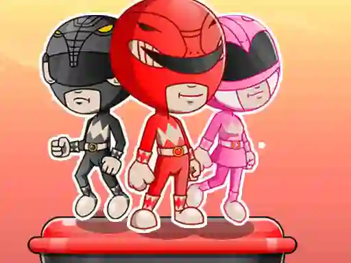 Permainan Power Rangers adventure dash secara online