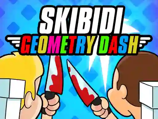 Permainan Skibidi Geometry Dash secara online