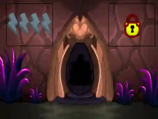 Permainan Brown Cave Escape secara online