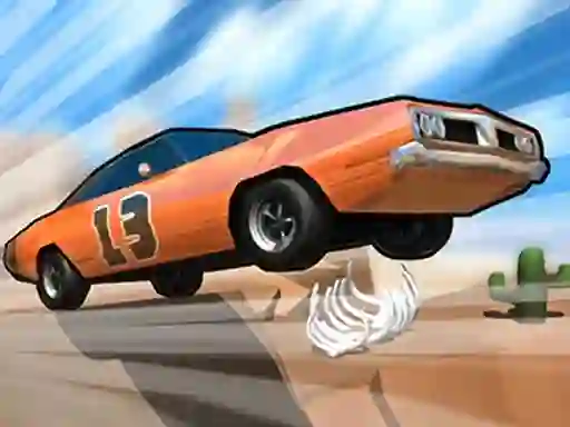 Permainan Stunt Car Race secara online