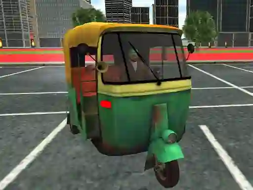 Permainan TukTuk Rickshaw City Driving Sim secara online