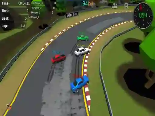 Permainan Private Racing Multiplayer secara online