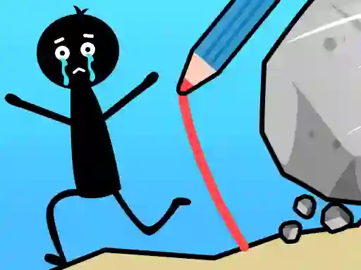 Permainan Save The Stick: Draw Line secara online