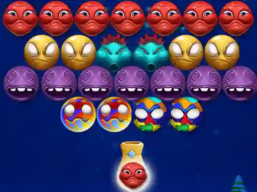 Permainan Bubble Monsters Shooter secara online