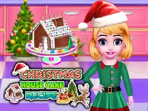 Permainan Christmas House Cake Recipe secara online