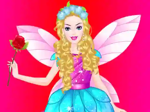 Permainan Barbie Angel Dress up secara online